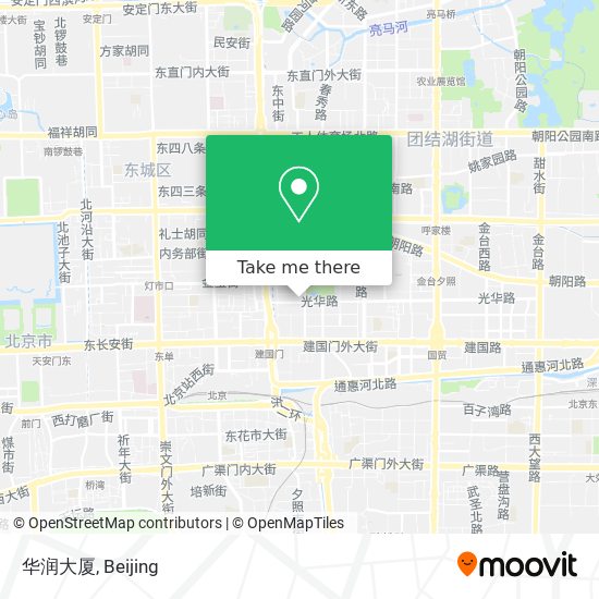 华润大厦 map