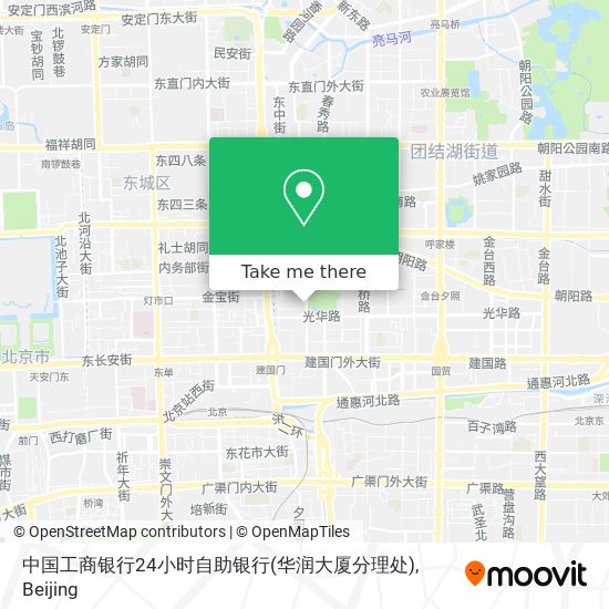 中国工商银行24小时自助银行(华润大厦分理处) map