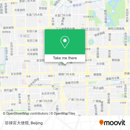 菲律宾大使馆 map