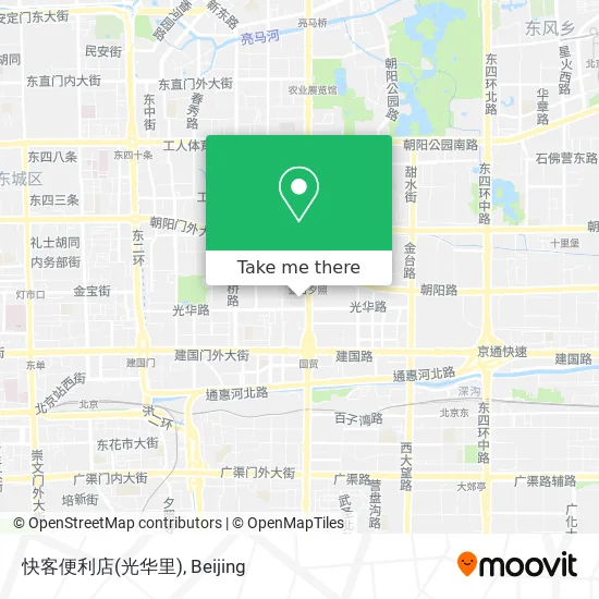 快客便利店(光华里) map
