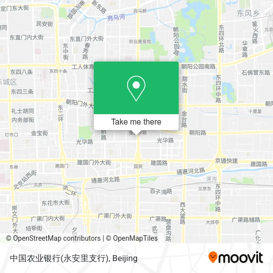 中国农业银行(永安里支行) map