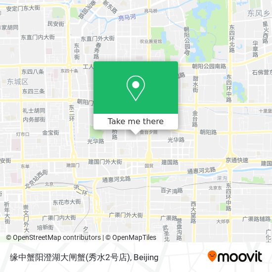 缘中蟹阳澄湖大闸蟹(秀水2号店) map