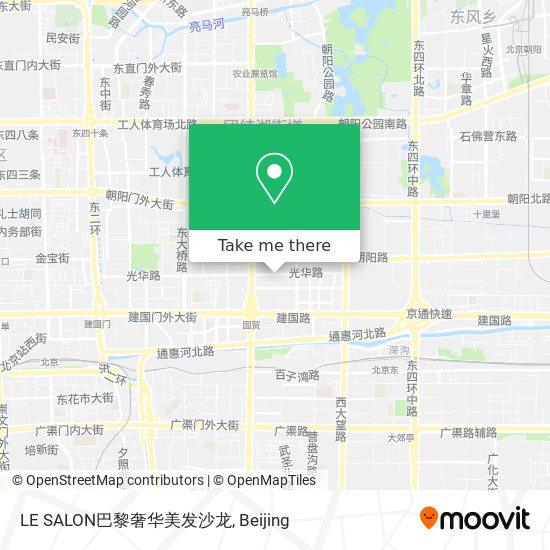 LE SALON巴黎奢华美发沙龙 map