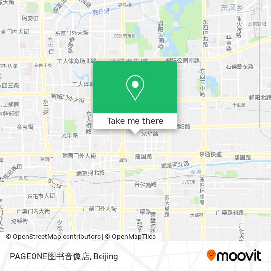 PAGEONE图书音像店 map