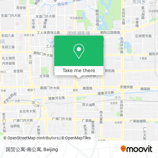 国贸公寓-南公寓 map