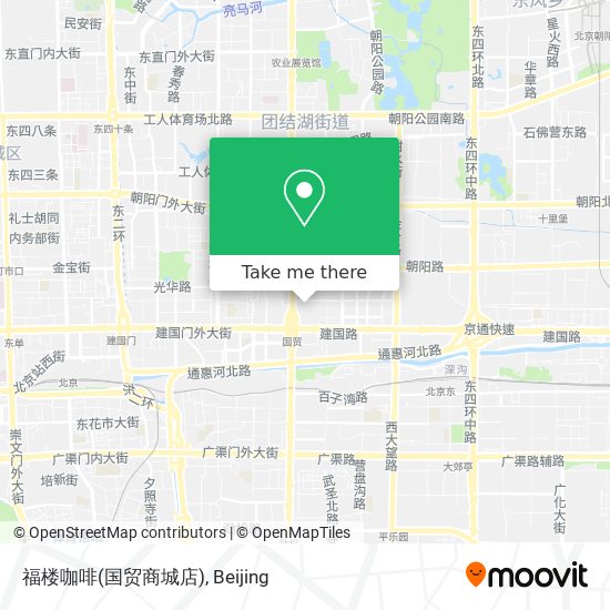 福楼咖啡(国贸商城店) map