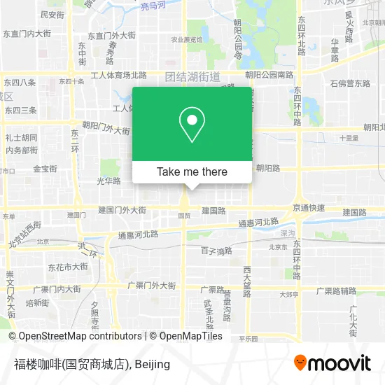 福楼咖啡(国贸商城店) map