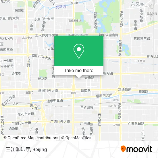三江咖啡厅 map
