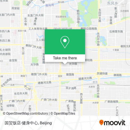国贸饭店-健身中心 map