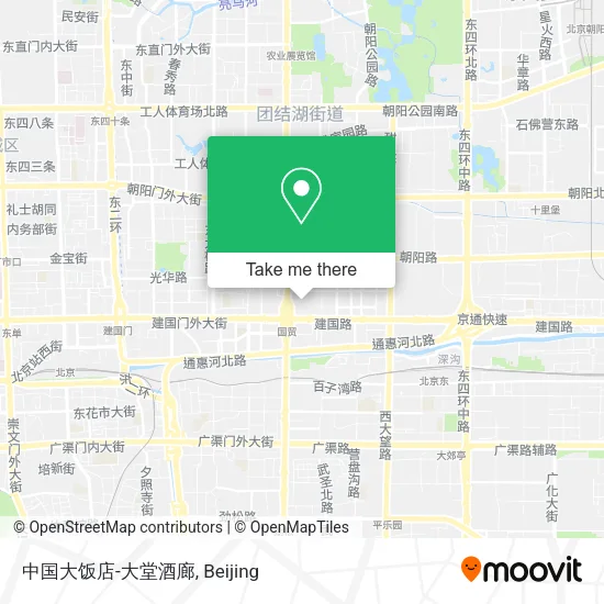 中国大饭店-大堂酒廊 map