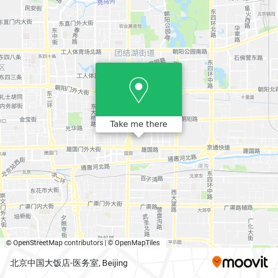 北京中国大饭店-医务室 map