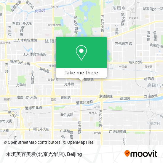 永琪美容美发(北京光华店) map