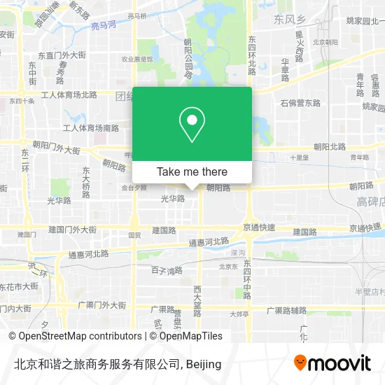 北京和谐之旅商务服务有限公司 map