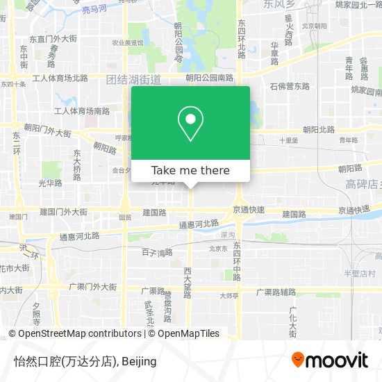 怡然口腔(万达分店) map