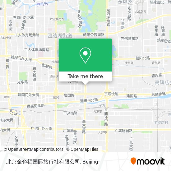 北京金色福国际旅行社有限公司 map