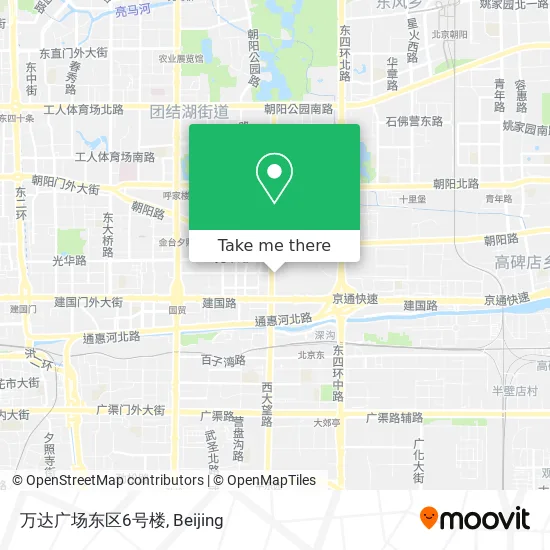 万达广场东区6号楼 map