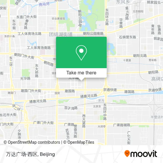 万达广场-西区 map