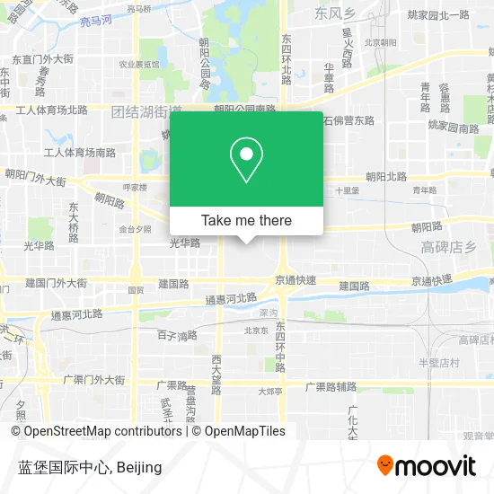 蓝堡国际中心 map