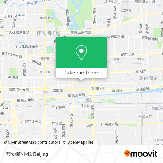 蓝堡商业街 map