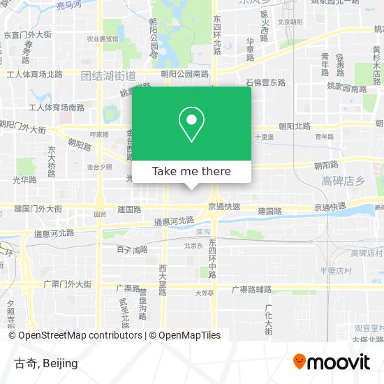 古奇 map