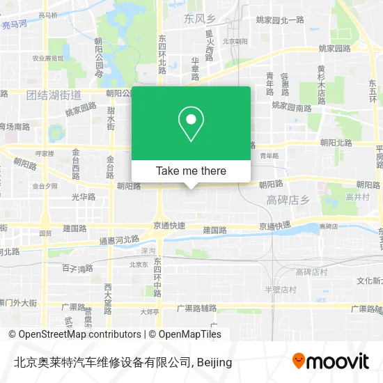 北京奥莱特汽车维修设备有限公司 map