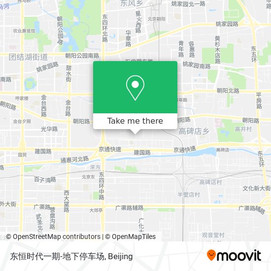 东恒时代一期-地下停车场 map