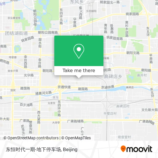 东恒时代一期-地下停车场 map