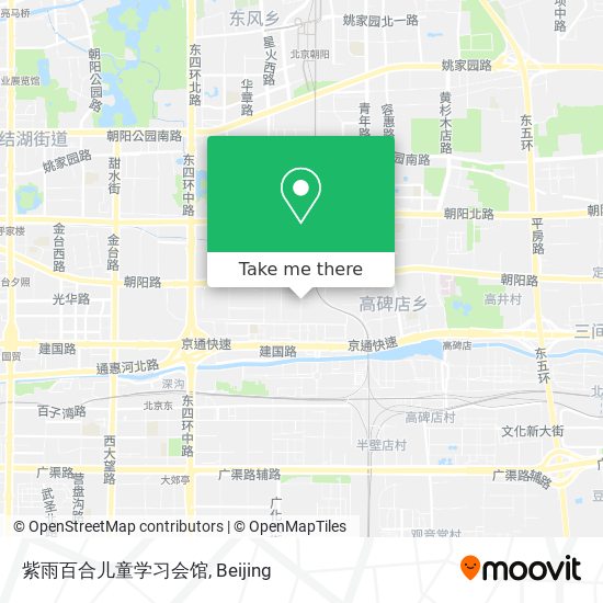 紫雨百合儿童学习会馆 map
