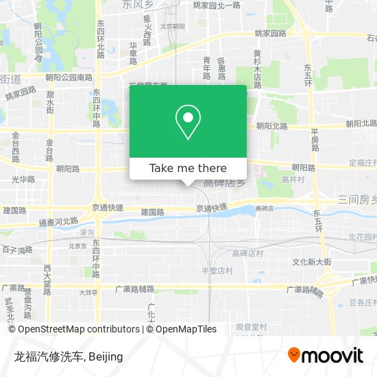 龙福汽修洗车 map