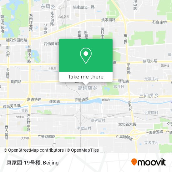 康家园-19号楼 map