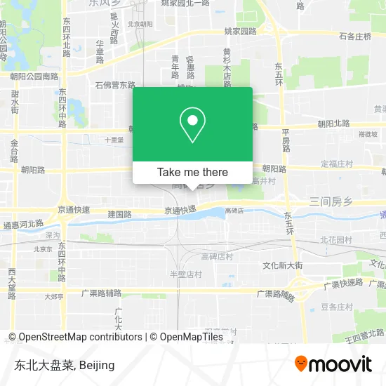 东北大盘菜 map