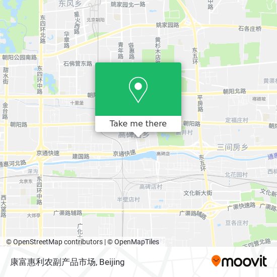 康富惠利农副产品市场 map
