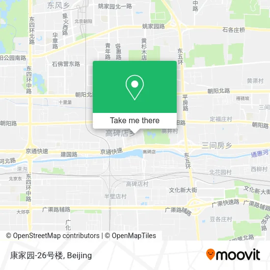 康家园-26号楼 map