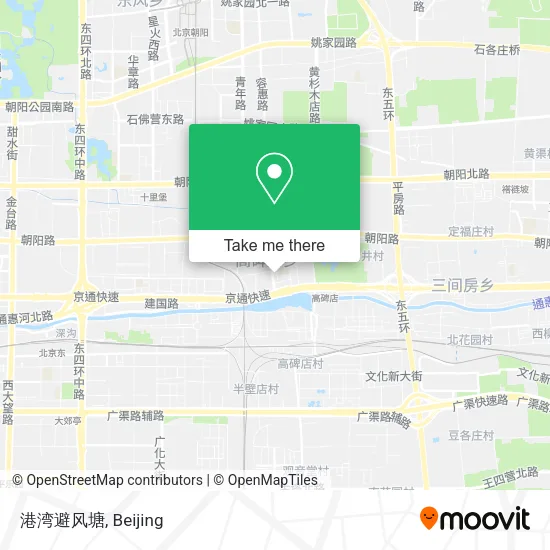 港湾避风塘 map