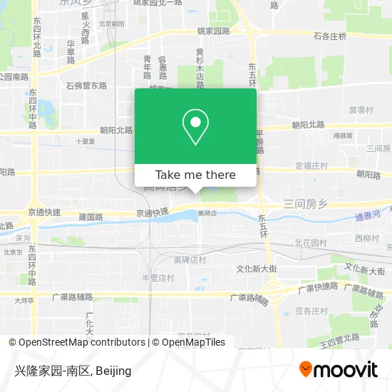 兴隆家园-南区 map