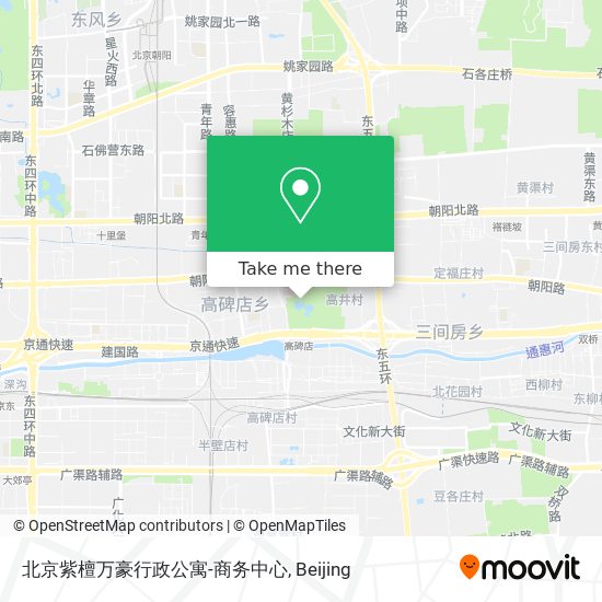 北京紫檀万豪行政公寓-商务中心 map