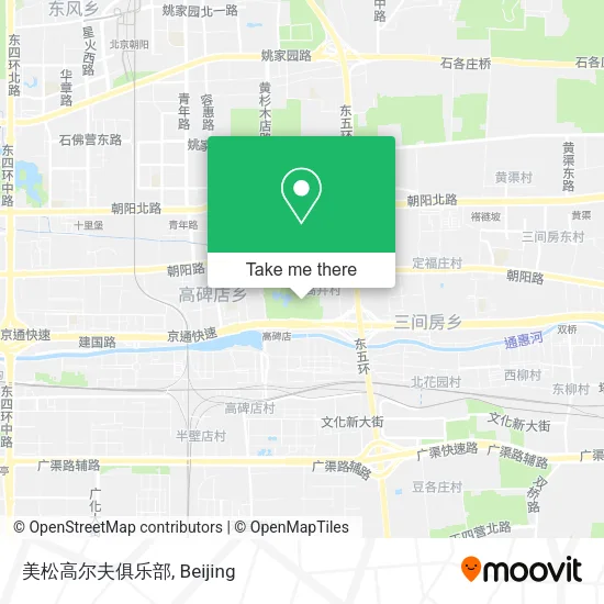 美松高尔夫俱乐部 map