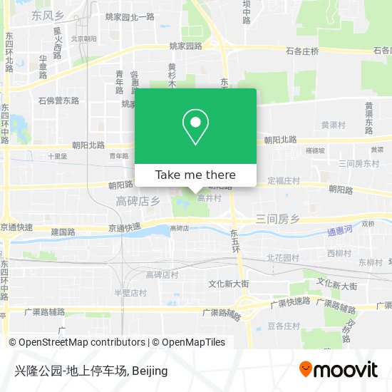 兴隆公园-地上停车场 map
