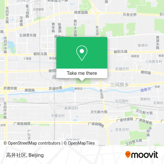 高井社区 map
