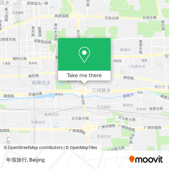 年假旅行 map