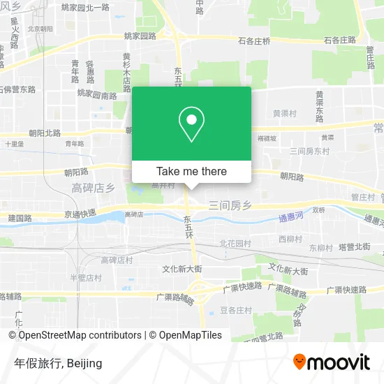 年假旅行 map