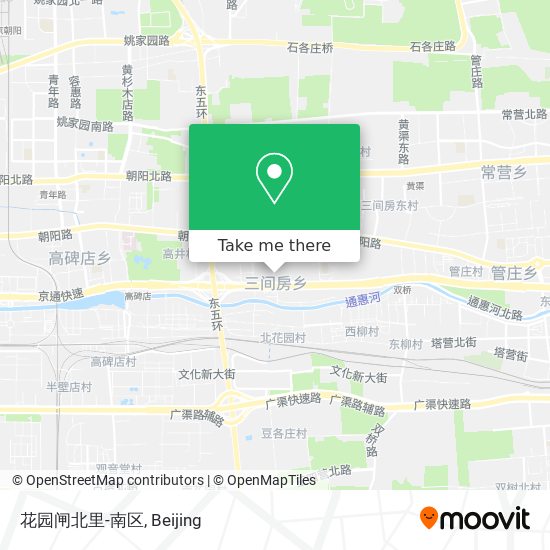花园闸北里-南区 map