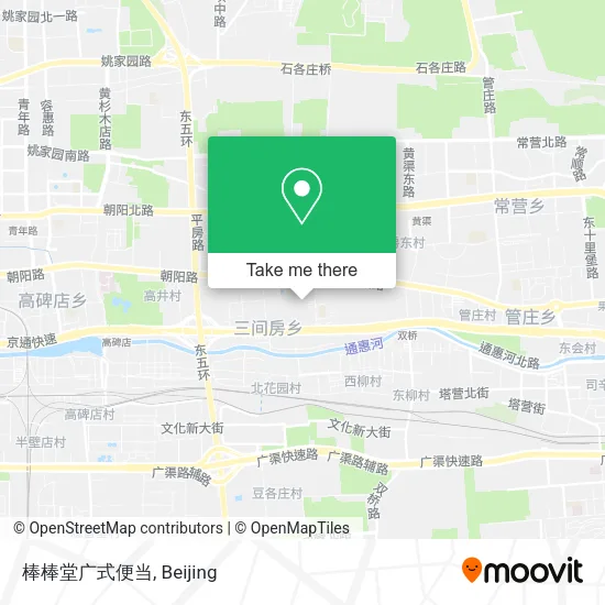 棒棒堂广式便当 map