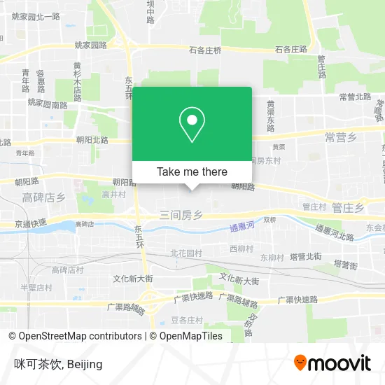 咪可茶饮 map
