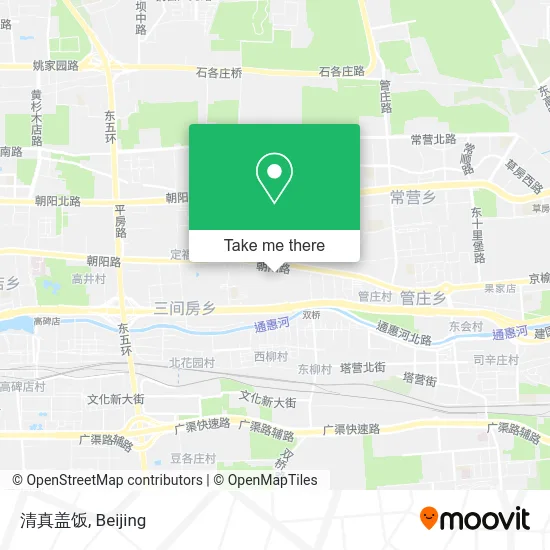 清真盖饭 map