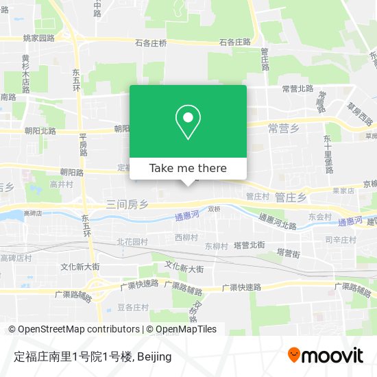 定福庄南里1号院1号楼 map