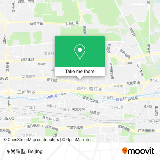 东尚造型 map