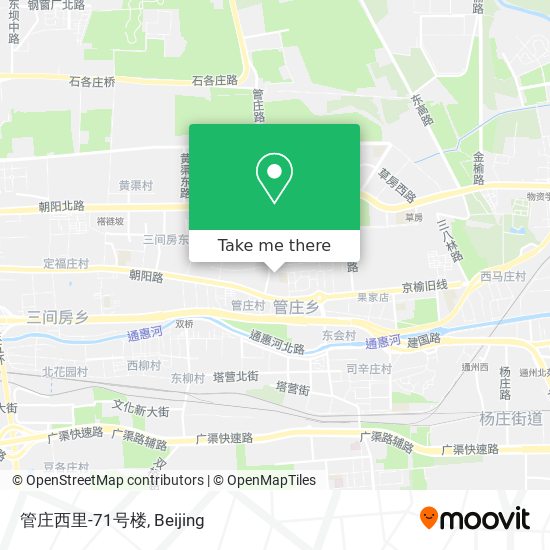 管庄西里-71号楼 map