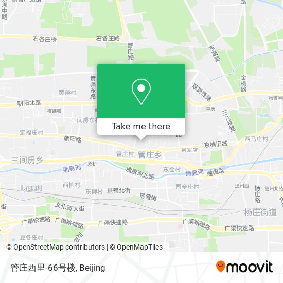管庄西里-66号楼 map