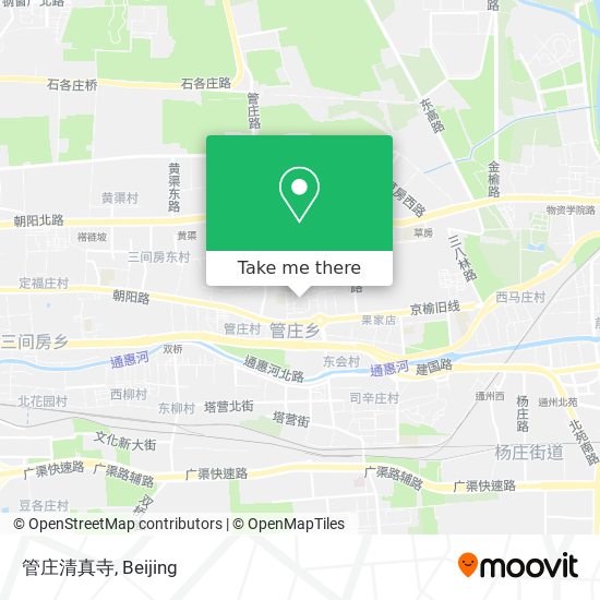 管庄清真寺 map